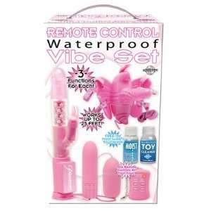   Control Wp Vibe Set and 2 pack of Pink Silicone Lubricant 3.3 oz