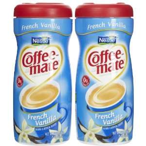 Coffee mate Powdered Creamer Canisters French Vanilla, 15 oz, 2 pk 