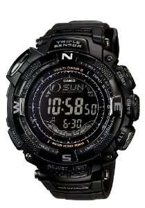   PAW1500Y 1 Pathfinder Multi Band Solar Atomic Digital Watch Watches