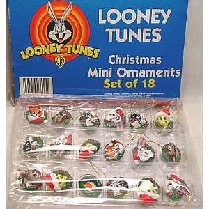Looney Tunes Chirstmas Mini Ornaments (Set of 18)