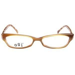 OGI 7091 222 Butterscotch Red Horn Eyeglasses Health 