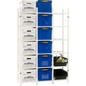  Bin Warehouse 18 File Box Storage System