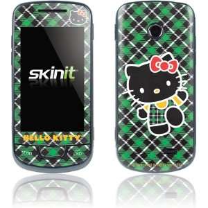  Hello Kitty Green Plaid skin for Samsung T528G 