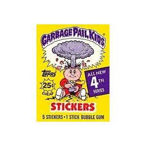  Topps Garbage Pail Kids Trading Cards Series 4 Wax Booster 