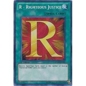  Yu Gi Oh   R   Righteous Justice (RYMP EN025)   Ra Yellow 