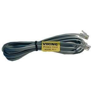  New Viking Electronics 7 Foot Privacy Modular Cord Easy 