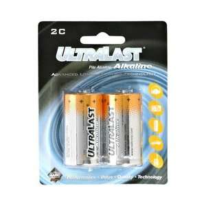  Ultralast ULTRALAST C ALKALINE2 PK 2 PK (Batteries 