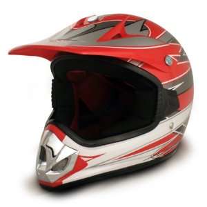   Road Motocross Helmet   Frontiercycle (Free U.S. Shipping) (XS, RED