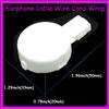 NEW White Earphone Cable Wire Cord Wrap For  iPhone  