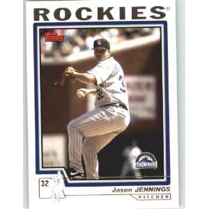  2004 Topps #413 Jason Jennings   Colorado Rockies 