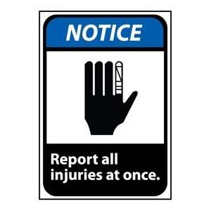     Report All Injuries At Once  Industrial & Scientific
