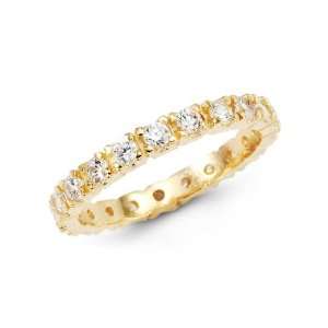   CZ Cubic Zirconia Anniversary Wedding Ring Jewelers Mart Jewelry
