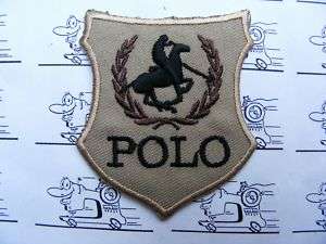 schönes Polo Wappen Patch Applikation Flicken Aufbügler Motiv 