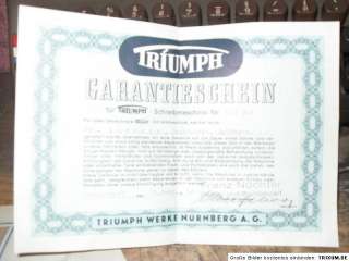 SCHREIBMASCHINE TRIUMPH perfekt SAMMLER  