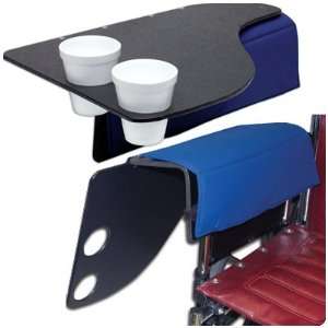  Wheelchair Flip Tray with Cup Holder   Right Health 