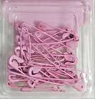 Pink Safety Pins #00 3/4 (200) Pcs