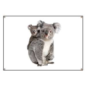 Banner Koala Bear and Baby 