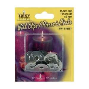   Candle Wick Clips 12/Pkg 15mm 110167; 6 Items/Order