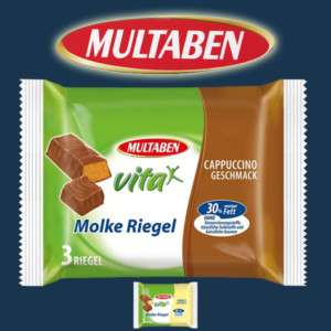 17,05€/1Kg Multaben Vita Molke Diät Riegel, 24 x 35 Bar 30% weniger 