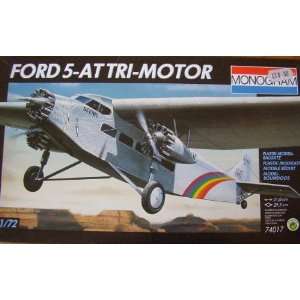  Monogram 1/77 scale Ford 5 AT Tri Motor Toys & Games