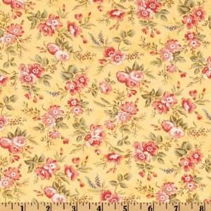  44 Wide Moda Oasis Spa Flower Lemon Slice Fabric By The 