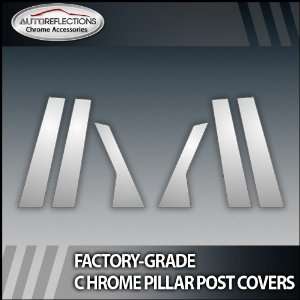  2011 2012 Jaguar Xj 6Pc Chrome Pillar Post Covers W 