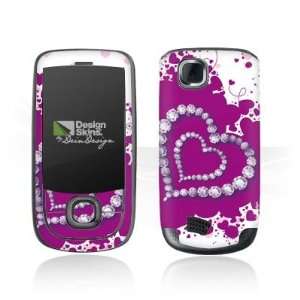 Design Skins for Nokia 2220 Slide   Diamond Heart Design 
