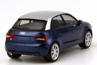   Audi A1 Sportback 2012 scuba blau blue   Dealer Edition   OEM   Herpa