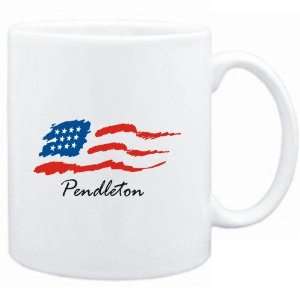 Mug White  Pendleton   US Flag  Usa Cities  Sports 
