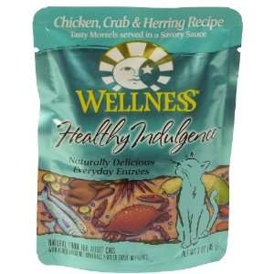 Wellness Healthy Indulgence   Chicken Crab & Herring Entree   24 x 3 