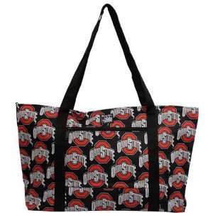  Ohio State Buckeyes Black Deluxe Tote Bag Sports 