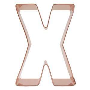 Letter X cookie cutter 