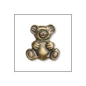 Buck Snort Cabinet Hardware 014 Ted E Bear Knob Side to Side 1 3/4 