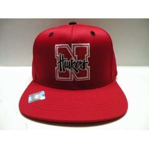 NCAA University of Nebraska Huskers Red Retro Snapback Cap  