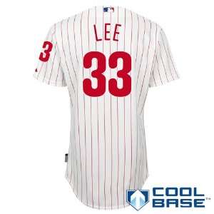  Phillies Authentic Cliff Lee Home Cool Base Jersey