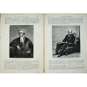    1882 Portrait Rev. Fairburn Sir John Gladstone Men