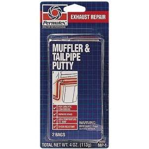 12 Pack Permatex 80333 Muffler & Tailpipe Putty   2 Foil Pouches 2 oz 