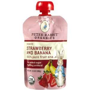  10 ct   Peter Rabbit Organics Strawberry & Banana Fruit 