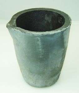 Clay Graphite Crucible #6 Melt Gold Silver Brass Bars  