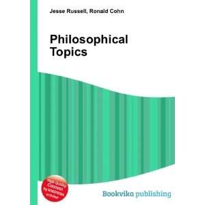  Philosophical Topics Ronald Cohn Jesse Russell Books