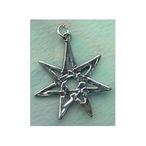  Faery Elven 7 Point Star Septagram Wiccan Jewelry 