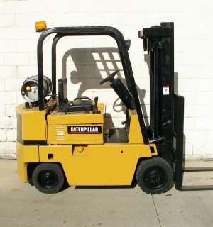 This is a Caterpillar LPG Forklift in Good Condition