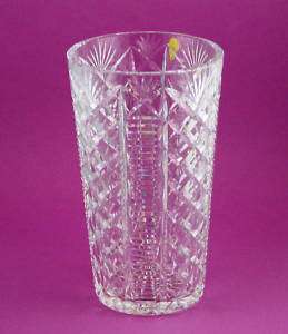 New Large Waterford Crystal Flower Vase   Clare  