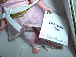 Pink Ballet Class   Madame Alexander Collectible Doll  