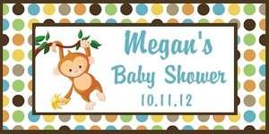 25 Personalized Baby Shower Hand Sanitizer Labels  