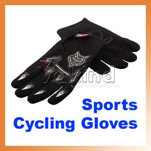 Sport Bicycle Bike Full Finger Cycling Gloves Mesh J  
