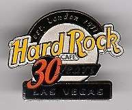HRC Las Vegas 30th Anniversary Logo Pin Hard Rock Cafe  