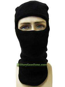 Military Issue Black Balaclava Cold Weather Face Mask  