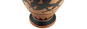 Ancient Greek Vase Runners Ceramic Pottery Amphora Urn  