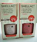 CND Shellac UV Gel Colors Kit   Base Top coat SET OF 2